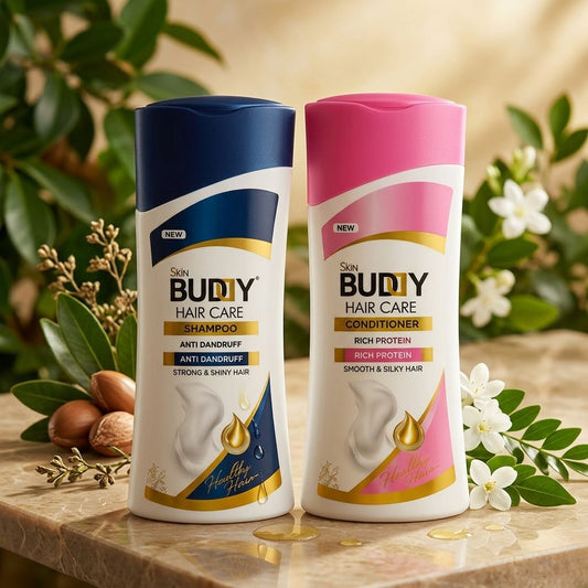 Skin Buddy Hair Care Shampoo & Conditioner – Rich Protein (Bottle)