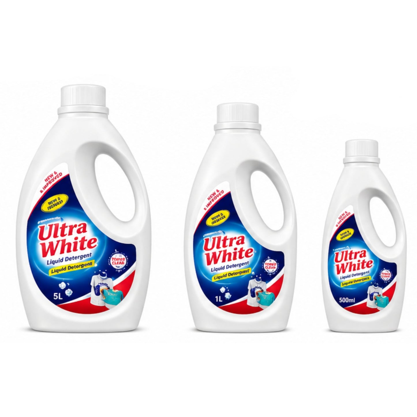 Ultra White Liquid Detergent