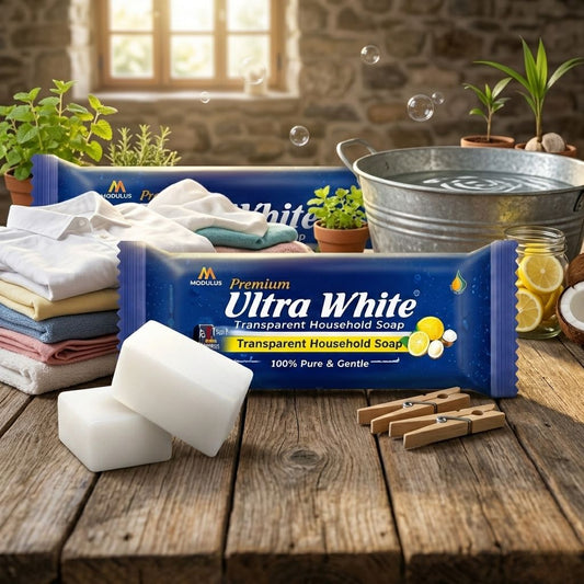 Ultra White Transparent Household Soap