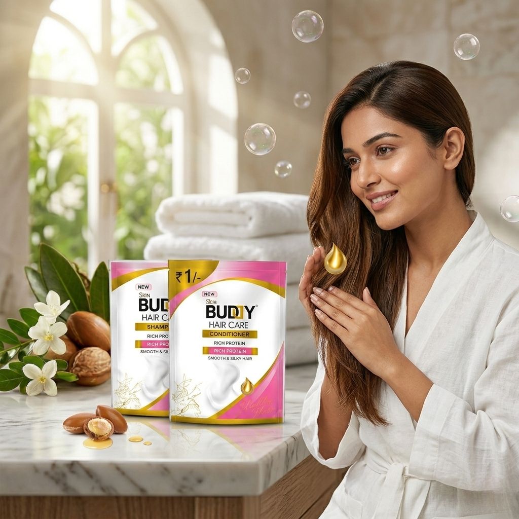 Skin Buddy Hair Care Shampoo & Conditioner – Rich Protein