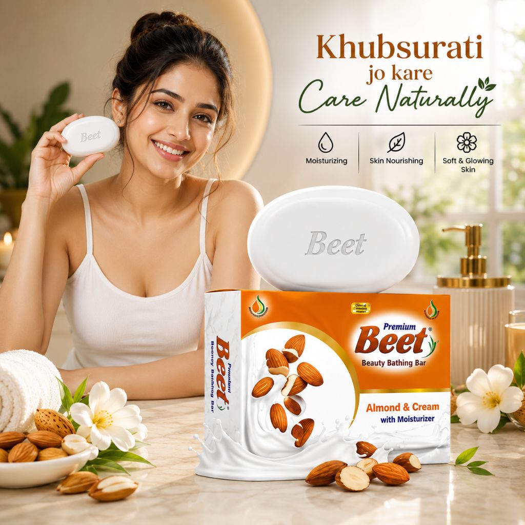 Almond and Cream with Moisturizer